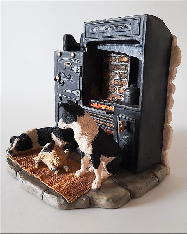 BORDER FINE ARTS - In From The Cold - Shop 1427 - Fashionably Antique