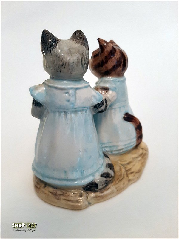 猫の置物 Mittens and Moppet インテリア小物 猫の置物 Mittens and Moppet